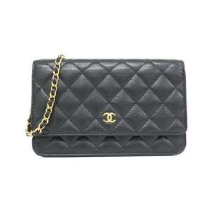 CHANEL Authentic Black Wallet